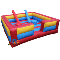 Matériaux PVC de qualité supérieure Jeu de combat de gladiateur gonflable Équipement de jeu interactif pour l'extérieur