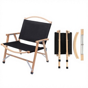 Silla Plegable de Madera Portátil para Camping al por Mayor |   Silla de Lona para Playa y Picnic al Aire Libre, Proveedor Indio - Product Image 3