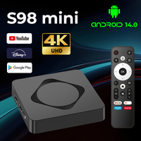 Nuevo Producto de Fábrica 2025, S98mini RK3518 Android 14, TV Box 8K, Smart TV Box con Internet, Reproductor Multimedia BT 5.0, STB Set Top Box