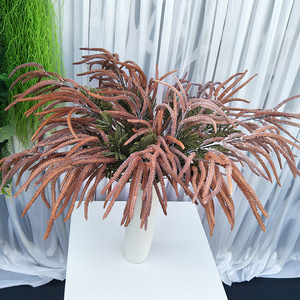 Flores Artificiales Queyiyi, Ramas de Glicinia de 30cm-100cm, Decoración de Plástico para Bodas y Hogar - Product Image 3