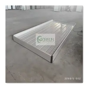 4 x8ft ABS flood table plastico idroponica sistema vivaio agricoltura 4x8 allagamento riflusso e flusso vassoi di rotolamento panca crescita