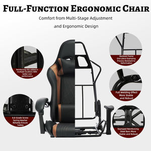AJUNION <strong>Custom</strong> Reclining Luxury Multi-Function <strong>Gaming</strong> <strong>Chair</strong> Ergonomic PC Racing Gamer Computer <strong>Chair</strong> PU Leather Lift <strong>Chair</strong> - Product Image 3