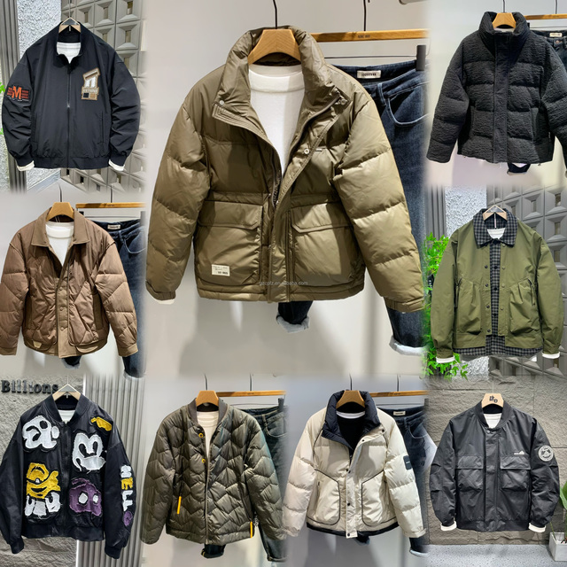 Men's Down Alternative Jacket, Multi-purpose Warm Jacket, Foldable Insulation Material and Lightweight Men's Winter Down Jacket