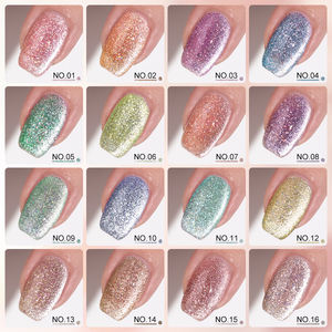 Private Label 15ml Rose mare Cat Eye Gel campione gratuito Gel smalto per unghie magnetico - Product Image 6