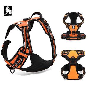 Truelove all'ingrosso accessori per cani regolabili di alta qualità in <span class=keywords><strong>Nylon</strong></span> riflettente Multi colore Sport morbido gilet pettine per cani - Product Image 4