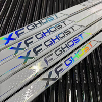 Palos de Hockey sobre Hielo Ultraligeros de Fibra de Carbono 100%, Modelos JR, SR, INT, YTH, Personalización de Logotipo Gratuita