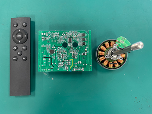 BLF loạt không chổi than <span class=keywords><strong>DC</strong></span> động cơ và bảng mạch cho Treo Tường fan hâm mộ với điều khiển từ xa, động cơ pcba và thiết lập từ xa - Product Image 3