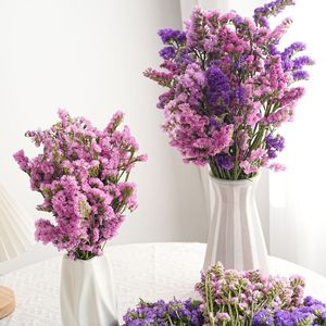 Myosotis alpestris ดอกไม้แห้งธรรมชาติที่เก็บรักษาไว้สำหรับตกแต่งงานแต่งงานข้าวและหญ้าคริสตัล - Product Image 6