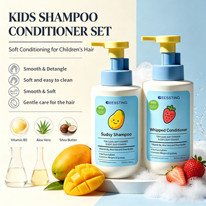 Champú y Acondicionador Orgánico para el Cuidado del Cabello de Bebés, Vegano, Natural, Hidratante, Nutritivo y Anticaspa, al por Mayor - Product Image 3