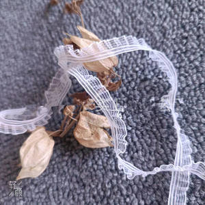 Ruban élastique blanc en gaze de <span class=keywords><strong>verre</strong></span> à volants en dentelle pour <span class=keywords><strong>sous</strong></span>-vêtements de cheveux pour enfants - Product Image 4