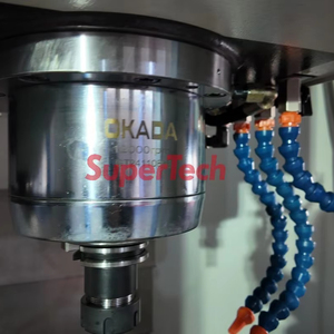 <span class=keywords><strong>SUPERTECH</strong></span> VMC855 pusat mesin vertikal multifungsi akurasi tinggi dan Fanuc CNC Horizontal otomatis untuk motor mesin - Product Image 4