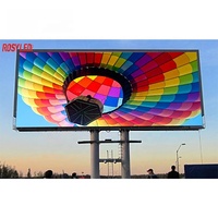 Écran LED extérieur étanche ROSYLED P8 P10, panneaux d'affichage LED, publicité numérique, écran LED fixe extérieur