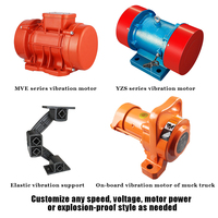 Direktlieferung ab Werk DC AC 220V 380V 120W 100W Industrieller Vibrationsmotor CE CCC Zertifiziert Mini Elektrischer Vibrationsmotor Geschwindigkeit