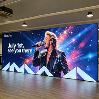 Boîtes lumineuses en tissu SEG double face 10x10 personnalisées Lintel Factory, installation facile pour événements promotionnels et stands de salons professionnels