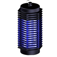 Pièges à insectes électriques, tue-moustiques, technologie à ondes lumineuses inductives, fonctionnement silencieux, protection IP33, usage domestique