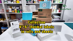 Etiquetas Personalizadas OEM Resistentes al Agua y al Aceite, Aptas para Etiquetas de Embalaje en Logística y Comercio Electrónico - Product Image 6