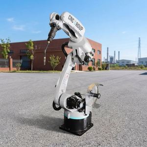 Bras de soudage robotisé CNC 6 axes, équipement de soudage industriel entièrement automatique avec pendentif numérique - Product Image 1