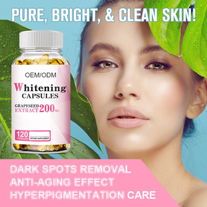 Hochwertige Glutathion-Bleaching-Kapseln von OEM mit Ergänzungs mitteln für Trauben kernex trakt zur Haut aufhellung - Product Image 2