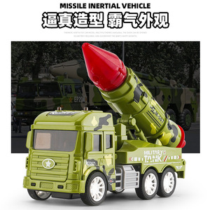 Military Missile Truck Inertial Toy Vehicle For Kids Age <b>5</b> 7 Years Outdoor Indoor <b>Play</b> Ready To Go - Product Image 3