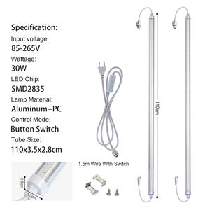 Tubo de cultivo LED T8 de espectro completo SMD 2835 CA 85- 265V adecuado para semillas de plantas y bombillas árboles frutales Veg y <span class=keywords><strong>Bloom</strong></span> LED Grow Light - Product Image 4