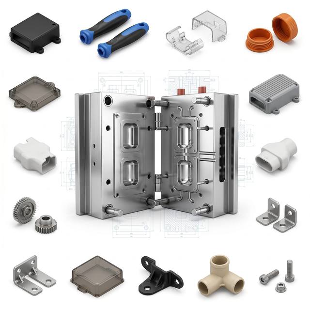 Plastic Injection Mold Manufacturer for Electronics, Auto, Medical and Household Parts