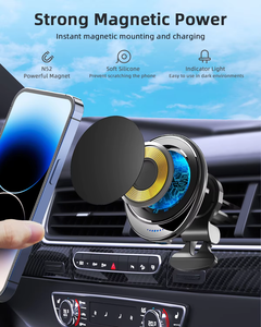 เครื่องชาร์จไร้สายแม่เหล็ก15W สำหรับตรวจสอบรถยนต์ M1การจัดตำแหน่ง FOD - Product Image 3