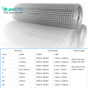 Nhà Máy Tùy Chỉnh Nhúng Nóng Mạ Kẽm Dây Lưới Hàng Rào PVC Tráng Thép Sắt Dây Lưới Bảng Điều Chỉnh Hàn Dây Lưới Cuộn Cho Hàng Rào - Product Image 3