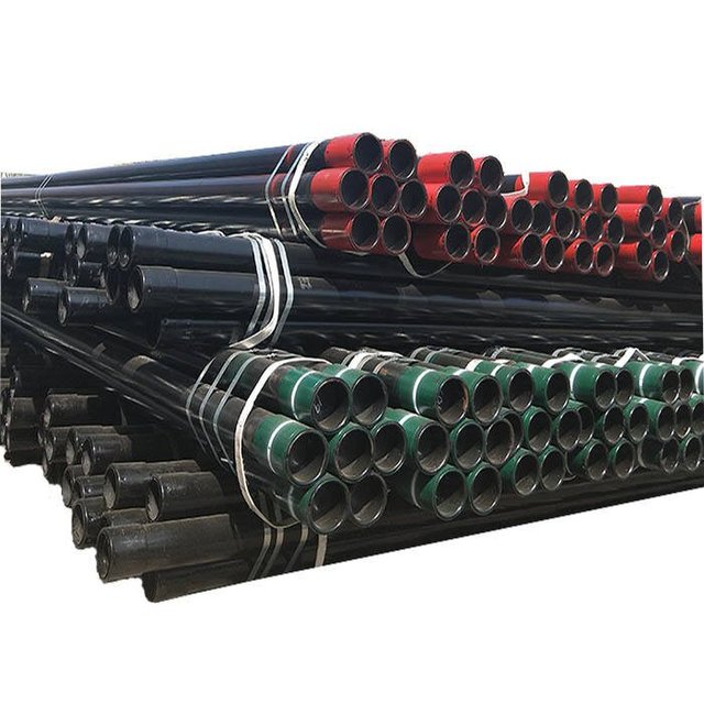 API-5CT Seamless OCTG Casing Tubing Pipes with Grades J55/K55/N80/L80/C95/P110 Stainless Steel Pressure Vessel Api/OTTM Thread