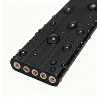 450/750V Kupferkabel 2-4 Kern Flexible Gummi Flache Tauch pumpe Draht 2.5 mm-6mm Wasserdichtes Stromkabel 16A Nennstrom