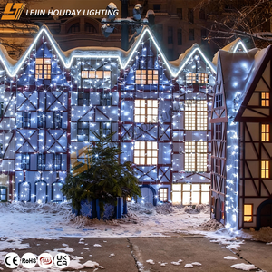 Guirlande lumineuse LED étanche de 10 m, largement utilisée pour la décoration de jardins, de Noël, de places commerciales, certifiée CE, RoHS, SAA - Product Image 6