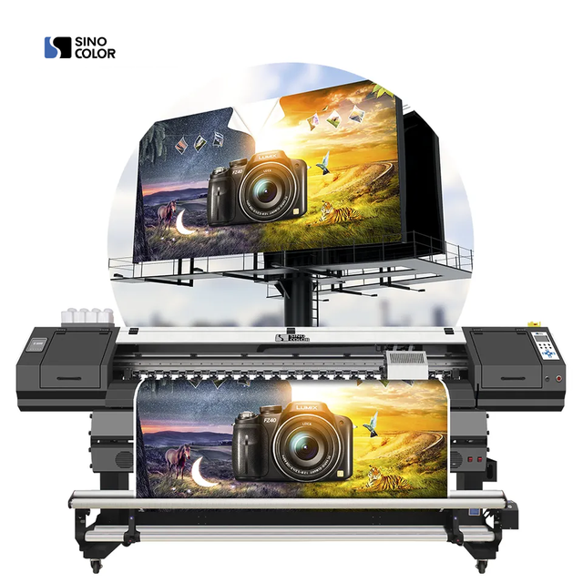 2025 Factory Sale 1.8m 3.2m F1080 DX5 I3200 2 Head Flex Banner Vinyl Mesh Photo Paper Tarpaulin Roll for Eco Solvent Printer