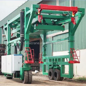 Full hydraulic 30 ton container straddle carrier for sale