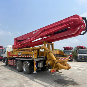 Camion pompe à béton diesel SANY C10 d'occasion à bas prix avec portée verticale de 130 m, équipement de construction - Product Image 5