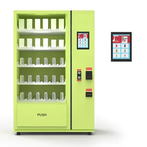 Customized smart beauty lashes milk vending machine kiosk touch screen displays WIFI only tablet pc android 12
