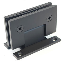 Charnières <span class=keywords><strong>de</strong></span> porte <span class=keywords><strong>de</strong></span> <span class=keywords><strong>douche</strong></span> en verre <span class=keywords><strong>noir</strong></span> mat CRL, charnières <span class=keywords><strong>de</strong></span> fixation pivotantes sans cadre pour porte <span class=keywords><strong>de</strong></span> <span class=keywords><strong>douche</strong></span> murale en verre - Product Image 4