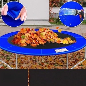 Housse de protection pour <span class=keywords><strong>trampoline</strong></span> rond LONTIME 244/305/366/426 cm et 30 cm de large, 100 % résistante aux UV, anti-déchirure, avec protection pour ressorts, modèle Beach Ball - Product Image 6