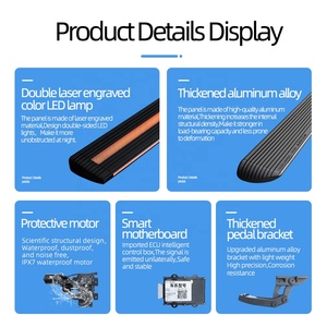 BYD Shark 6 Original 4X4 Automatic <strong>Running</strong> <strong>Boards</strong> New Electric Vehicle Accessories Car Spare Part Stock - Product Image 2