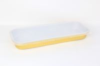 Récipient de papier d'aluminium de couvercle en plastique PP jetable en gros d'usine pour la cuisson de mini moule à pain avec couvercle en aluminium et cuillère en plastique