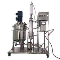 Extracteur d'herbes homogénéisateur à ultrasons émulsifiant à flux ultrasonique machine pour huiles essentielles disperseur d'émulsification 50l