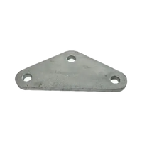 Plaque de raccordement électrique en acier de haute qualité, triangle de tension, support de poteau JiuJin
