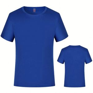 Blank Sublimation Dry Fit T Shirt <b>Polyester</b> Men's T-shirt Plain <b>Tshirts</b> With Logo Custom Logo Printed DTG Sports T Shirt for Men - Product Image 2