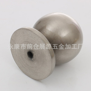 Stainless Steel Spherical Cabinet Handle Round <b>Wardrobe</b> Drawer Door Knob Bolt <b>Inserting</b> Type Furniture Hardware Accessory - Product Image 3