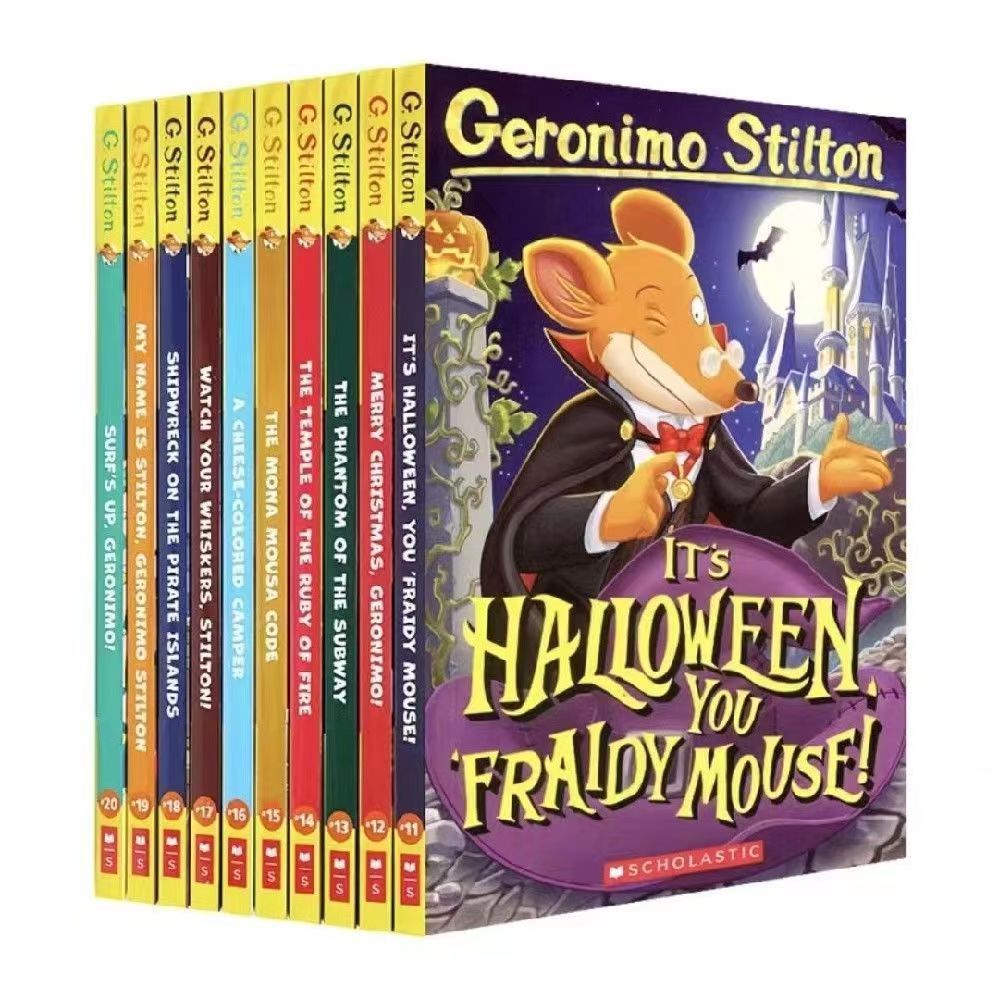 Complete Geronimo Stilton Series - 1-80 Volumes of Eco-Friendly