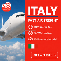 China Italien Luft+Express DDP Tür-zu-Tür Logistikdienstleistung für Gefahrgut und Allgemeinwaren 24/7 Support Amazon FBA Spediteur