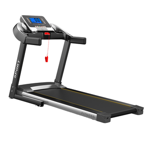 Tapis roulant électrique portatif de forme physique pour le manuel d'écran d'affichage à cristaux liquides d'utilisation de gymnase à la maison pour le moteur sans fil de la musculation <span class=keywords><strong>Cardio</strong></span> 120kg - Product Image 1