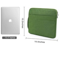 Sac fourre-tout portable pour ordinateur portable professionnel, étui léger et fin pour ordinateur portable de 11 à 15,6 pouces avec personnalisation