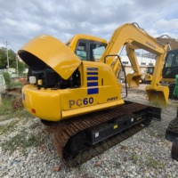 Excavator Bekas Komatsu PC60 Jam Kerja Rendah Harga Murah Excavator Bekas Komatsu PC60 Mini Excavator Bekas Komatsu PC60