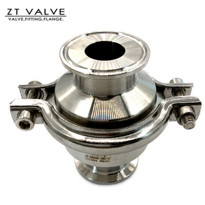 Thép không gỉ SS mông hàn Tri kẹp cuối SS304 316L vệ sinh cấp thực phẩm không trở lại kiểm tra van - Product Image 3