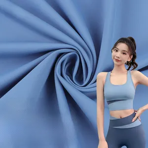 Schlussverkauf 40D doppelseitiger hoch dehnbarer schnell trocknender Outdoor-Sportstoff Polyester Elasthan Yoga-Bekleidungsstoff