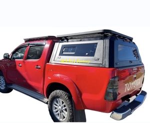 Camión de nivel superior de acero <span class=keywords><strong>Camper</strong></span> Shell Pickup Canopy <span class=keywords><strong>para</strong></span> <span class=keywords><strong>Toyota</strong></span> <span class=keywords><strong>Hilux</strong></span> con ventanas deslizantes Pick Up Trucks - Product Image 1